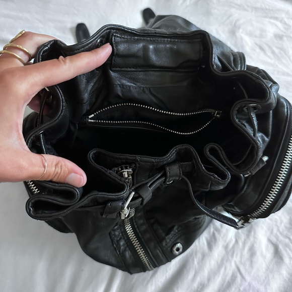 ALEXANDER WANG Lambskin Marti Backpack Bag (unisex) main image 7